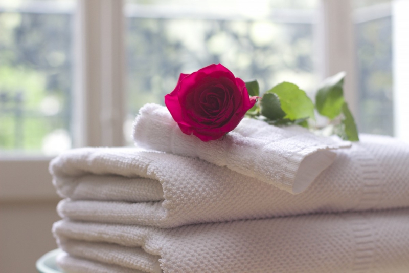 chambre-hote-LORGUES-min_towel_rose_clean_care_salon_spa_white_bath-731641